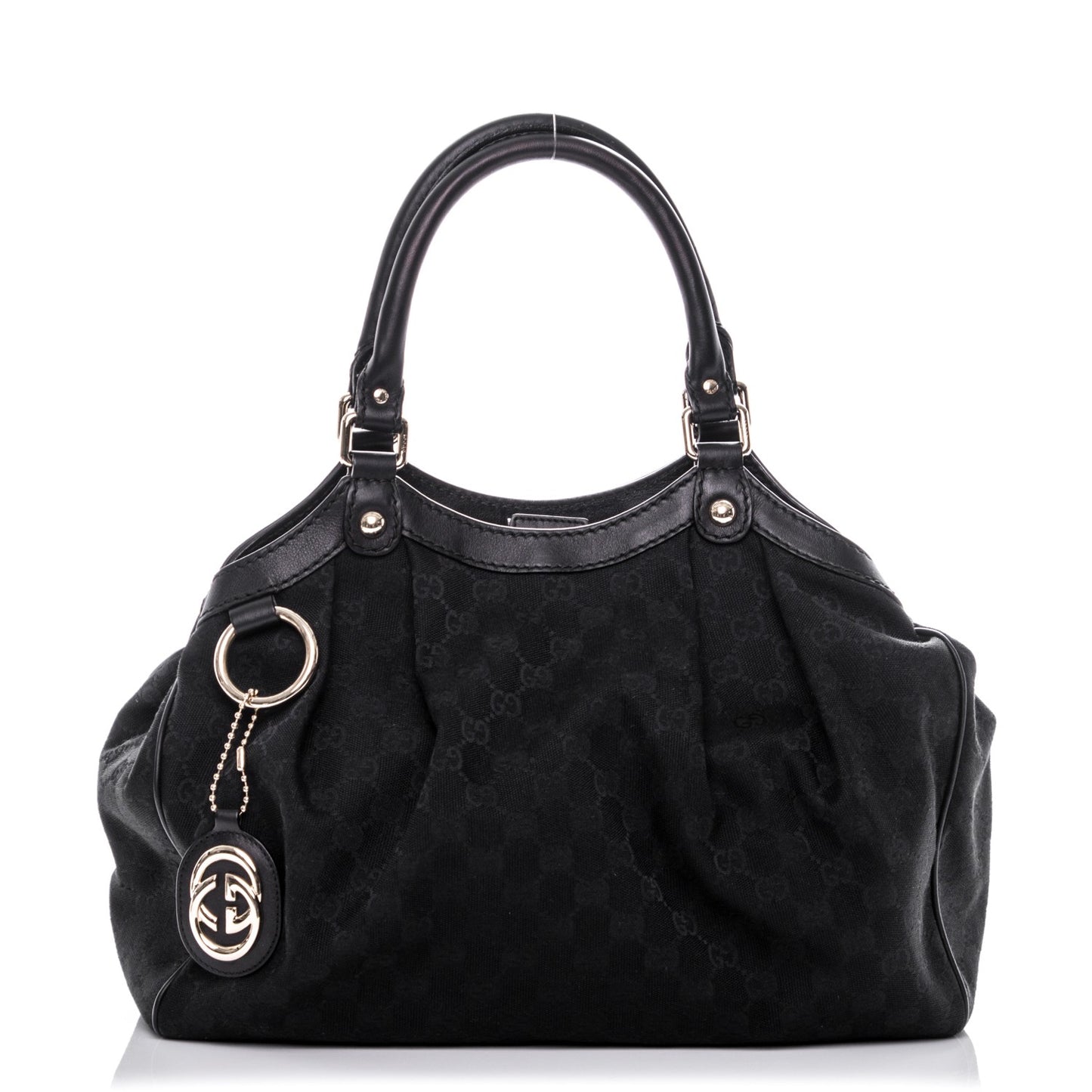 Monogram Medium Sukey Tote Black