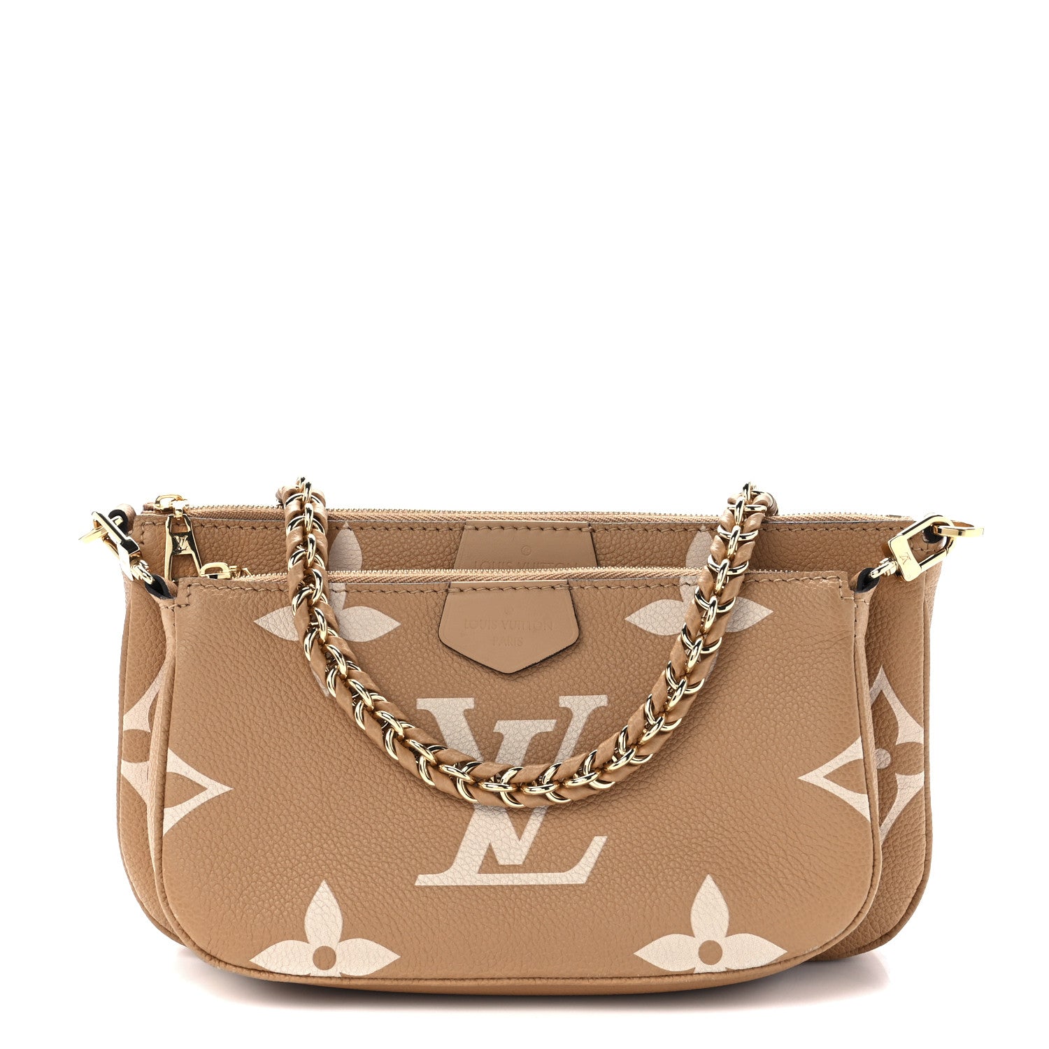 Louis Vuitton Empreinte Monogram Giant Multi Pochette Accessories Arizona Creme 1 of 11