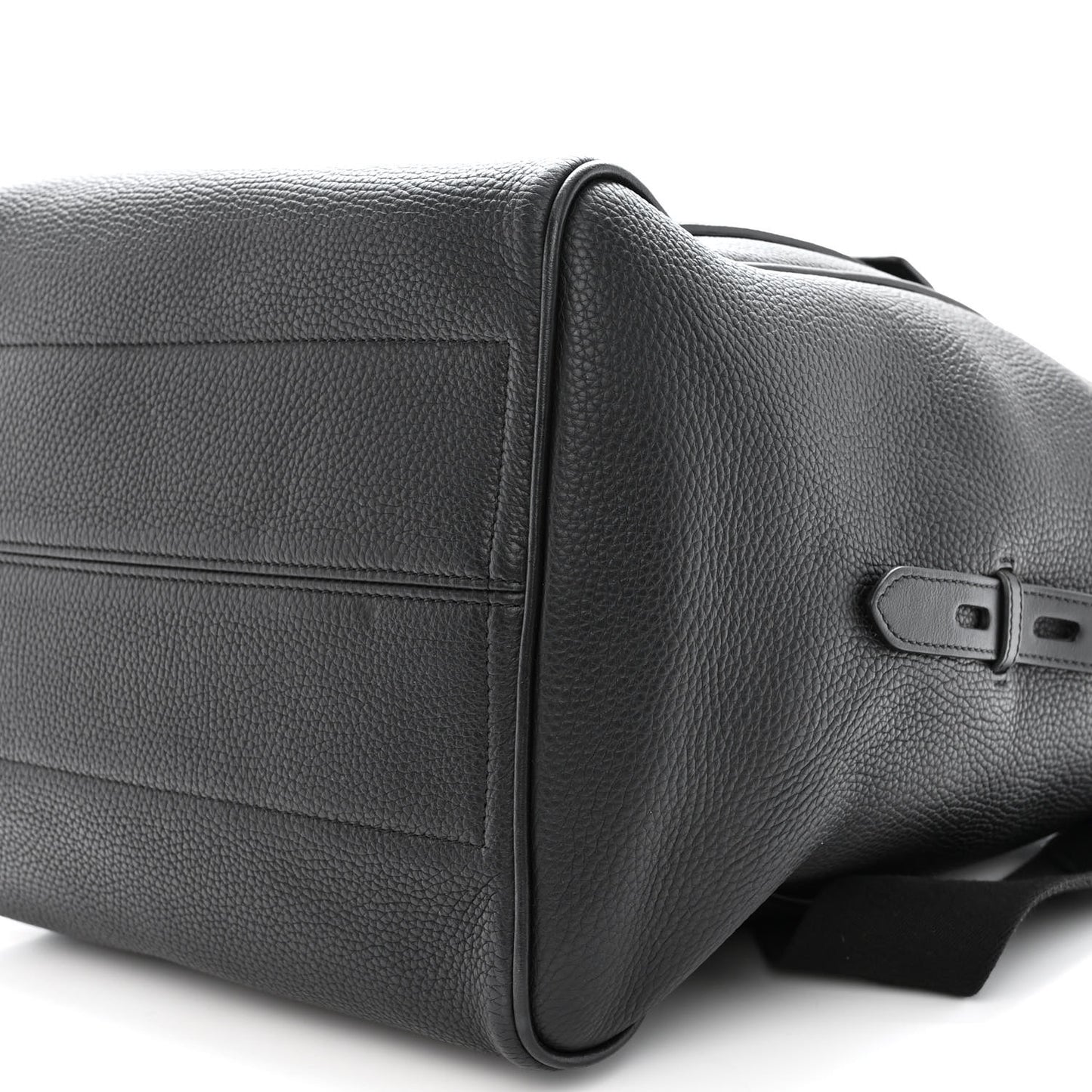 Calfskin Large Hollywood T Twist Tote Black