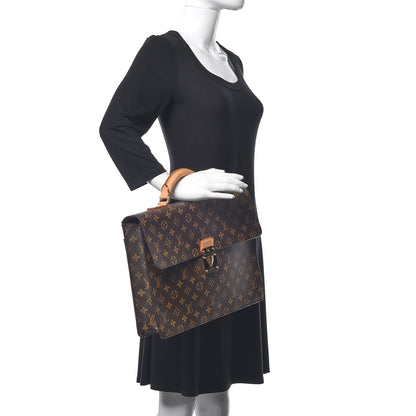 Louis Vuitton Monogram Canvas Robusto 1 Compartment Briefcase 2 of 10