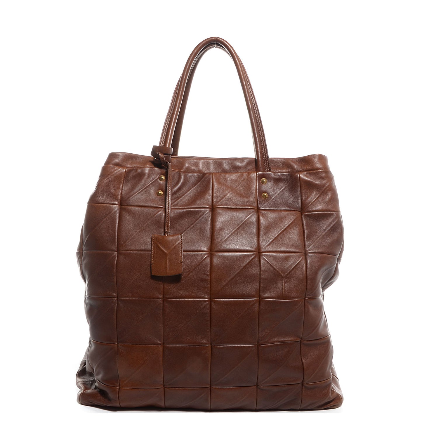 Agneau Sac New Rive Gauche Tote Brown