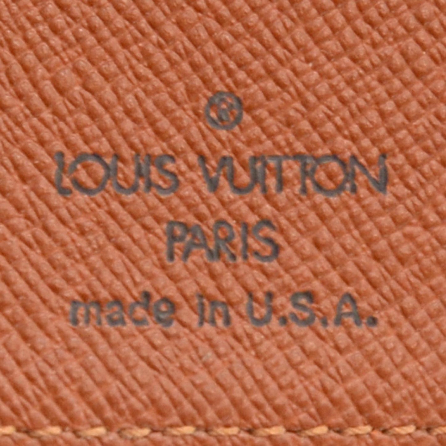 Monogram Credit Card Photo Holder Wallet