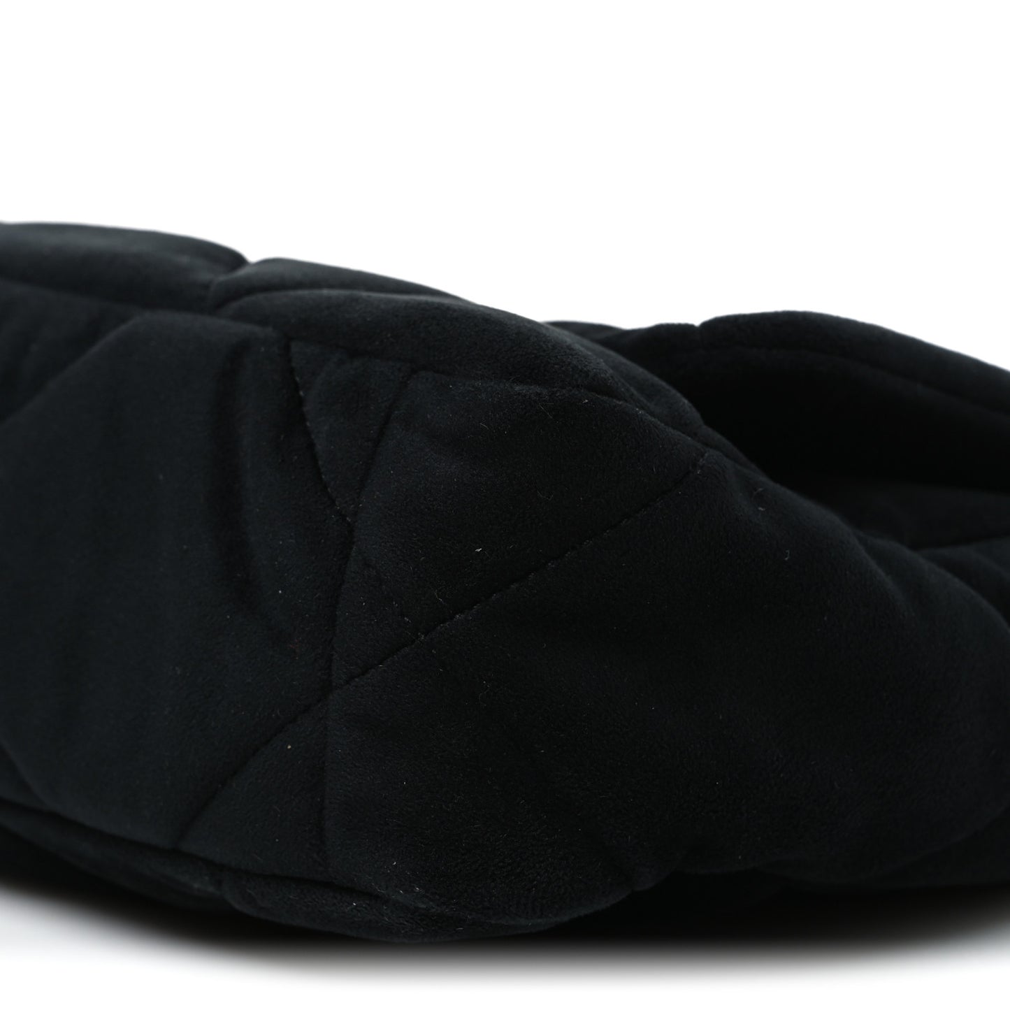 Velvet Quilted Medium Chanel 19 Flap Black