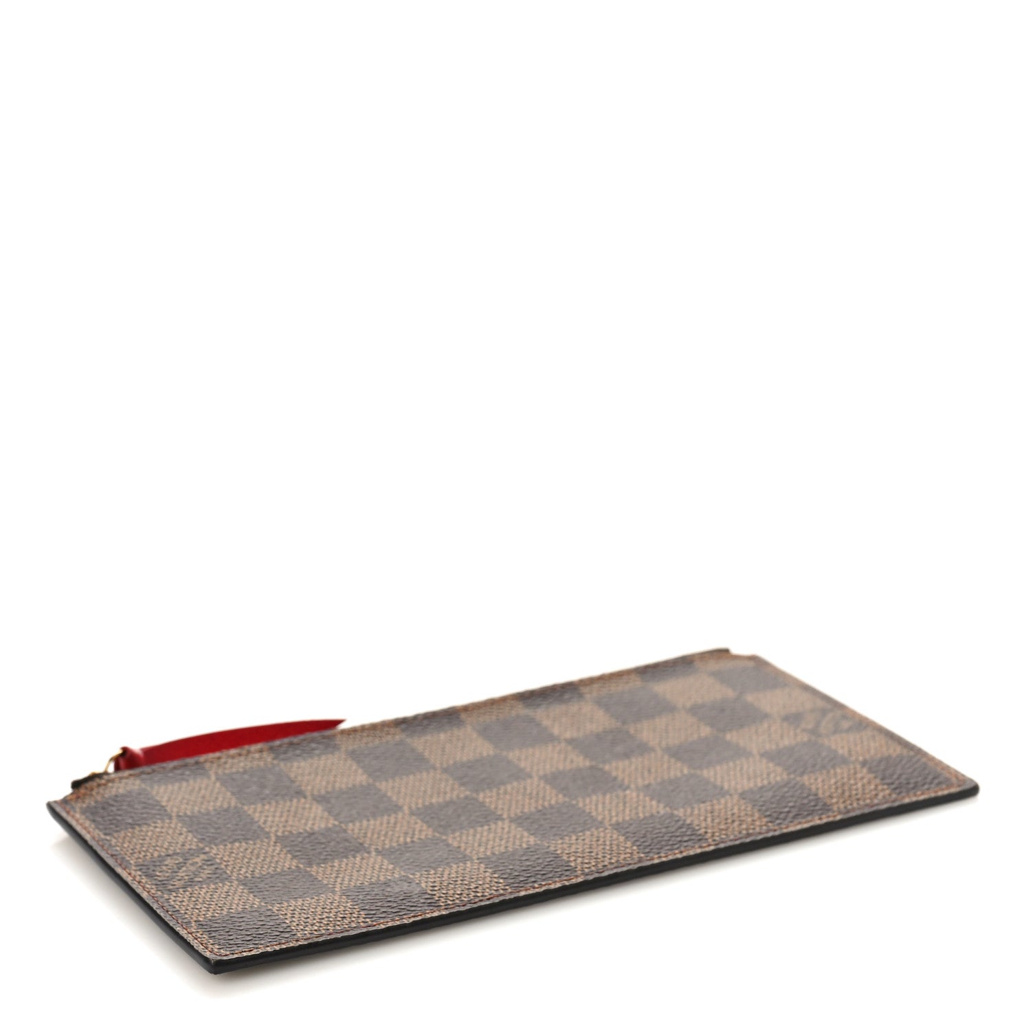 Louis Vuitton Damier Ebene Felicie Chain Wallet Zippered Insert 4 of 8