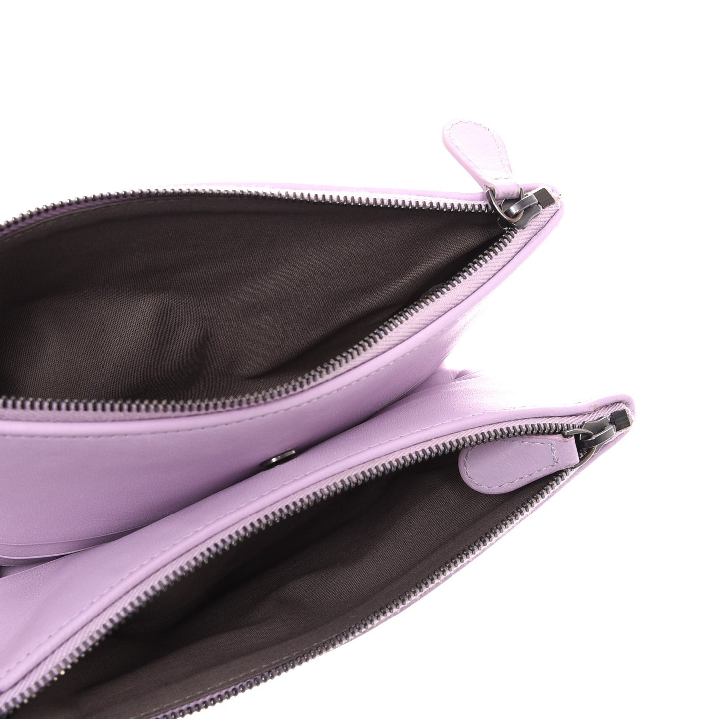 Nappa Intrecciato Fold Over Wallet Parme