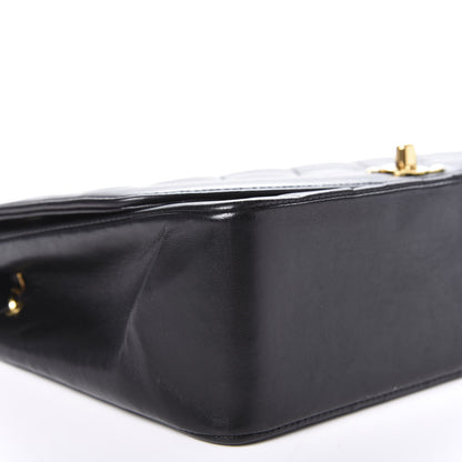 Chanel Lambskin Quilted Medium Single Flap Black 6 of 16