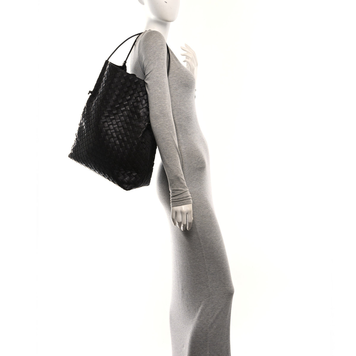 Bottega Veneta Nappa Intrecciato North South Tote Ebano 2 of 11