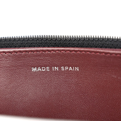 Chanel Lambskin Quilted Wallet On Chain WOC Black 7 of 12