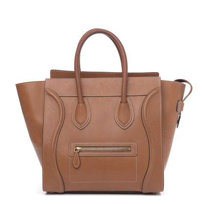 Celine Natural Calfskin Mini Luggage Tan 1 of 17