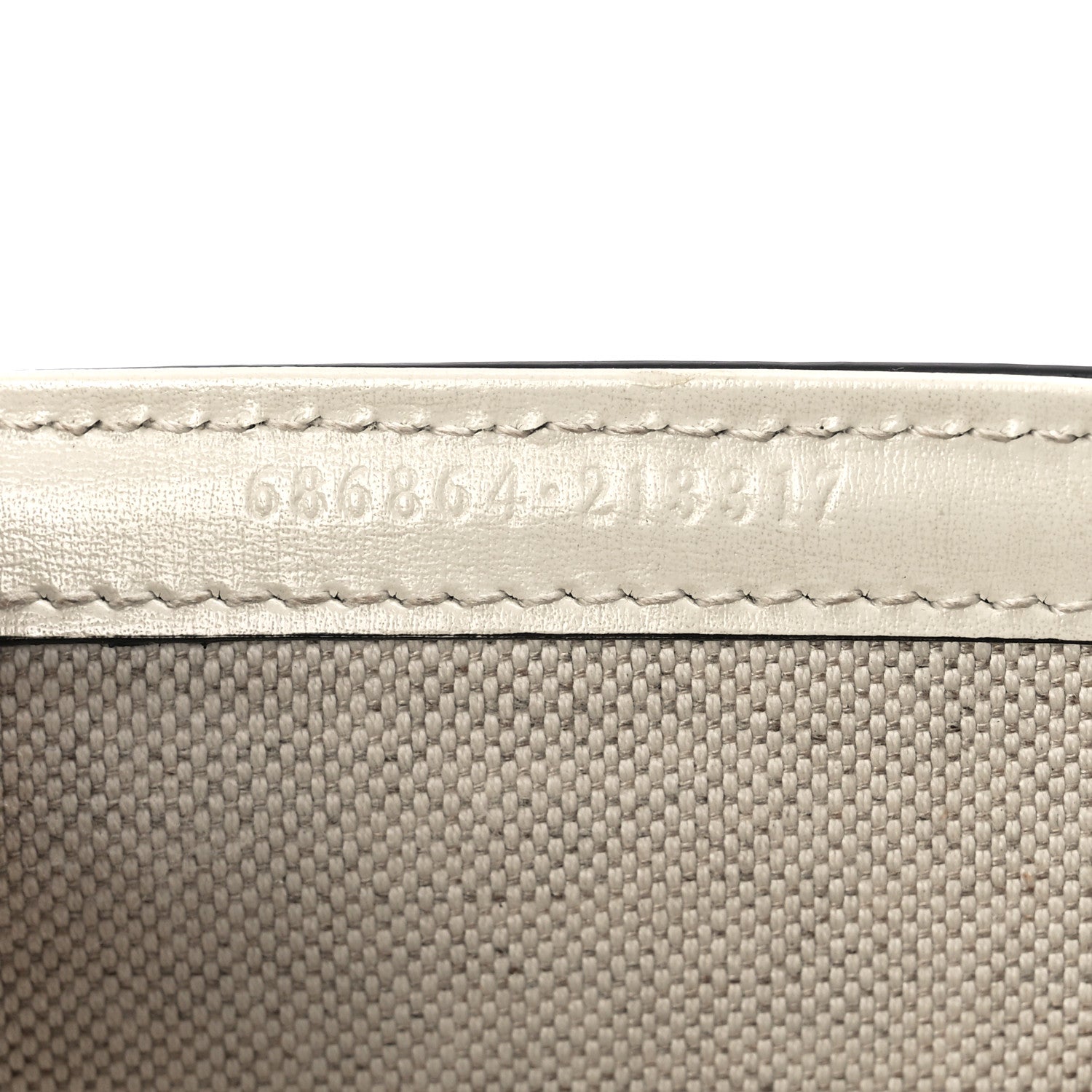 Gucci Boarded Dyana Lux Calfskin Web Mini Bamboo 1947 Top Handle Bag Mystic White 7 of 12