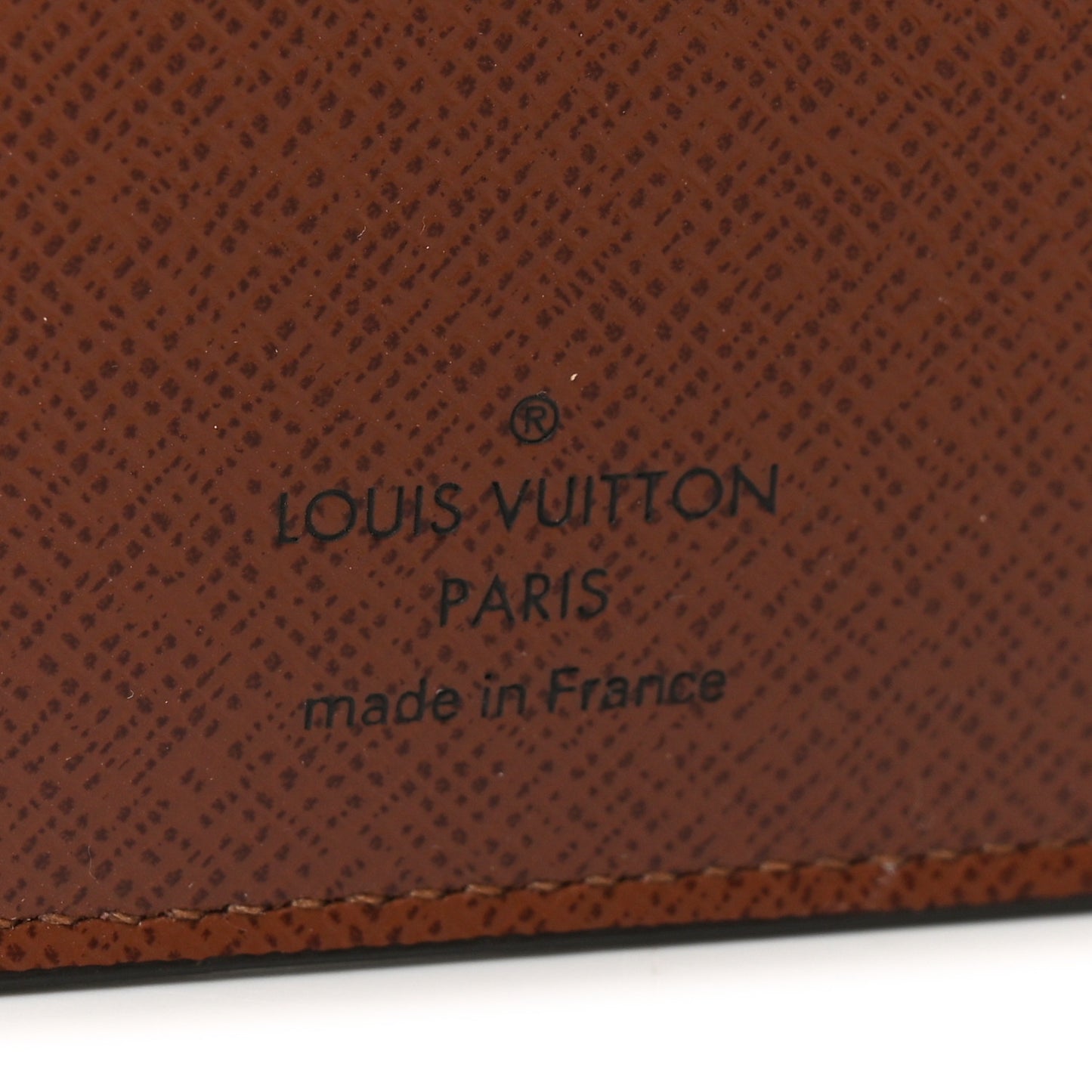 Monogram Desk Agenda Cover