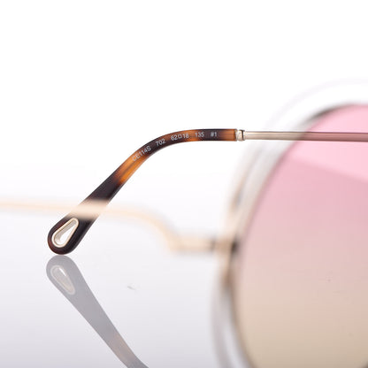 Chloe Oversized Round Carlina Oversized Round Sunglasses CE114S Gold 5 of 8