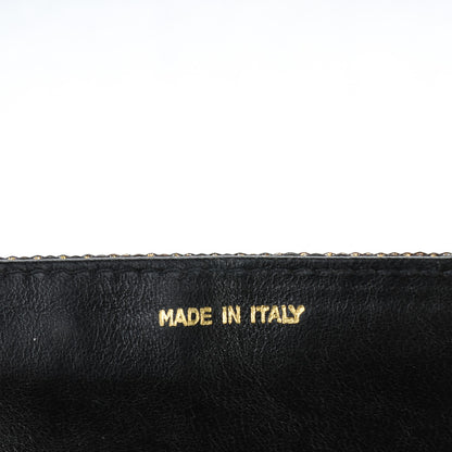 Chanel Tassel Clutch With Chain Black Gold 7 of 7