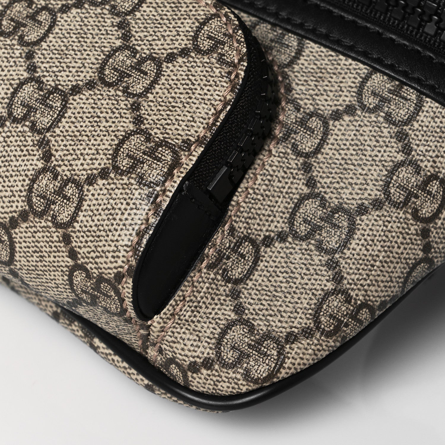 Gucci GG Supreme Monogram Belt Bag Black 11 of 11