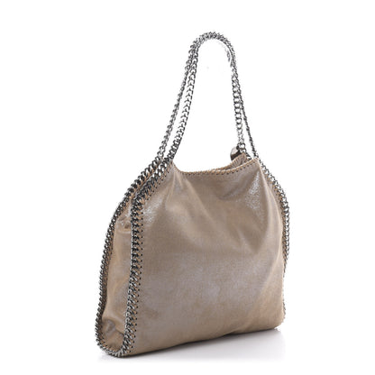 Stella McCartney Shaggy Deer Small Falabella Tote Taupe 3 of 10