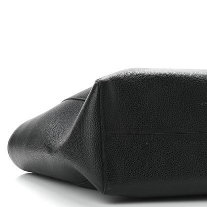 Gucci Pebbled Calfskin Medium Swing Tote Black 8 of 11