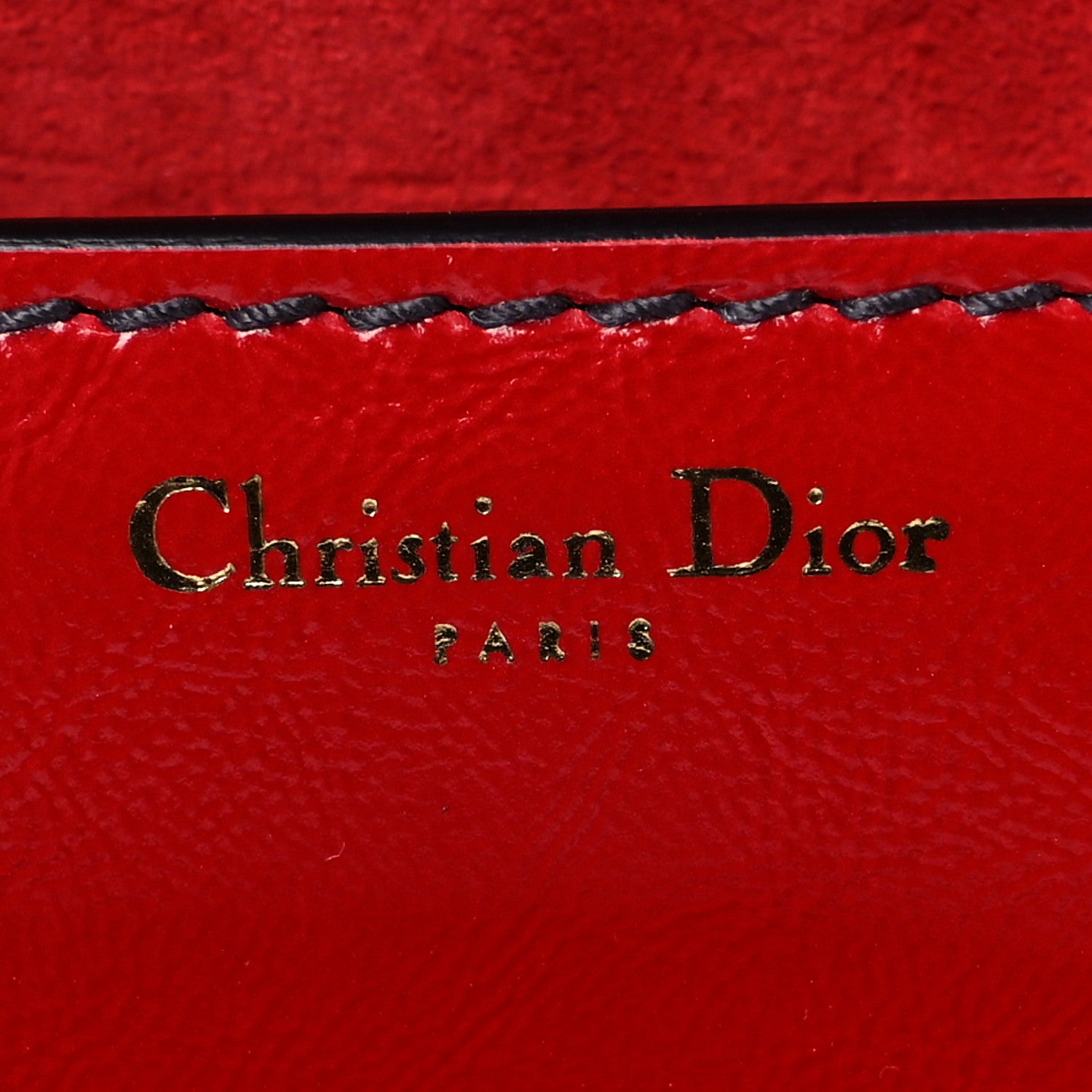 Christian Dior Calfskin Mini J'Adior Chain Flap Bag Spicy Red 6 of 8