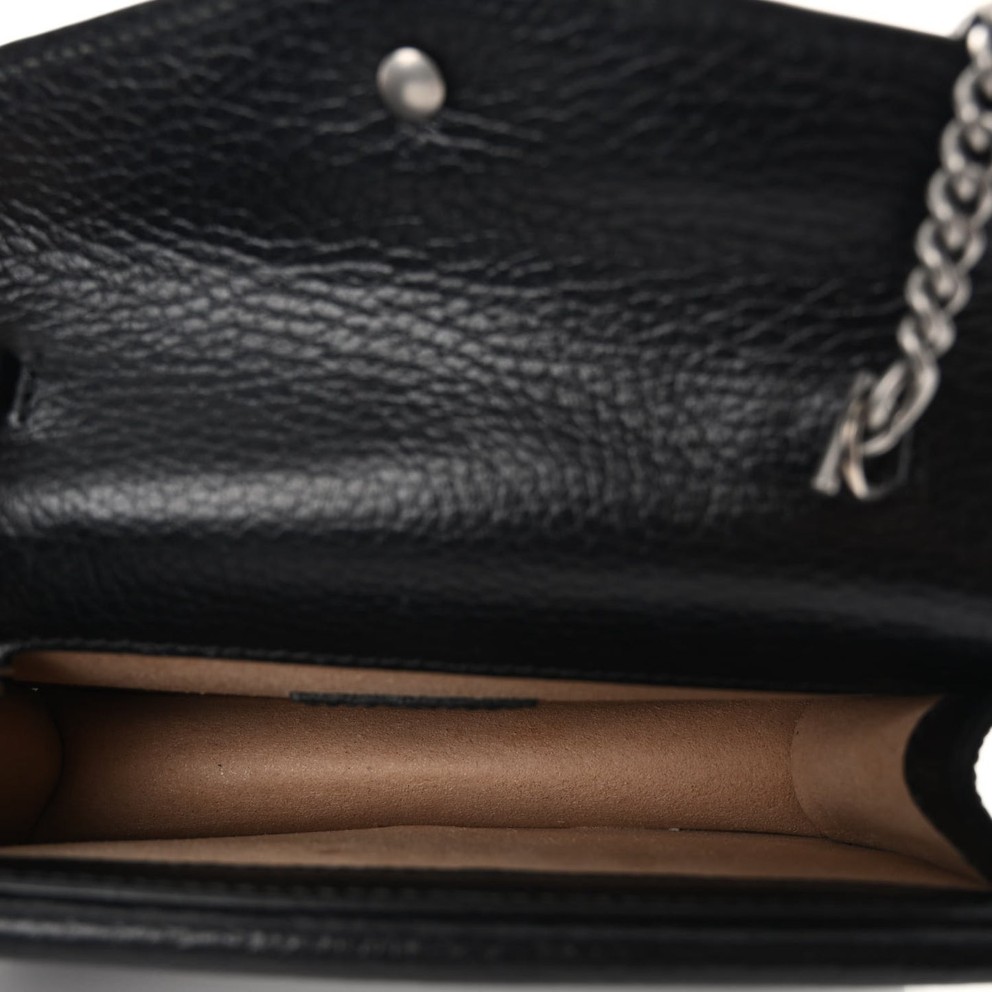 Calfskin Super Mini Dionysus Shoulder Bag Black