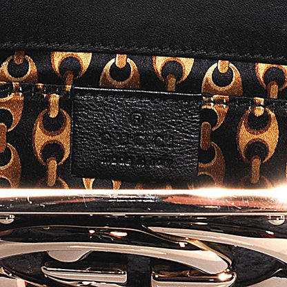 Gucci Python Britt Interlocking G Starlight Clutch Black 3 of 10