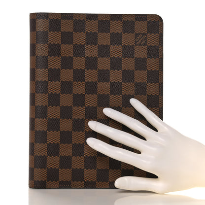 Louis Vuitton Damier Ebene Desk Agenda Cover 2 of 9