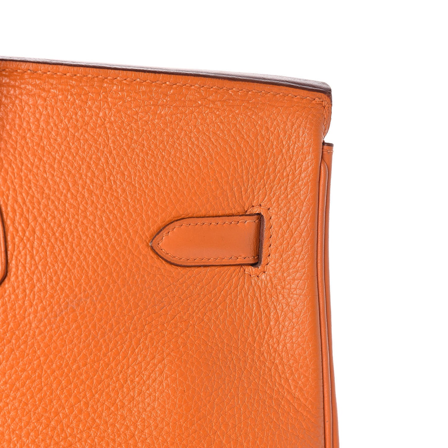 Taurillon Clemence Birkin 40 Orange