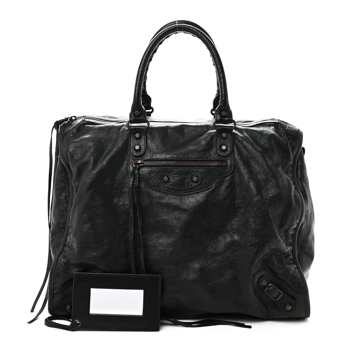 Agneau Classic Hardware Kraft Black
