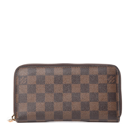 Louis Vuitton Damier Ebene Zippy Wallet 1 of 8