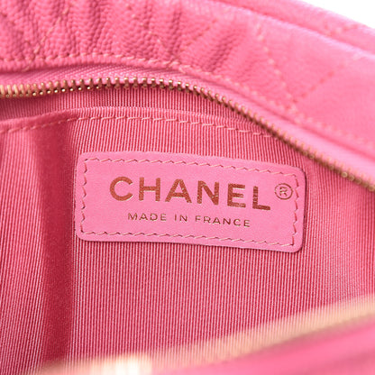 Chanel Caviar Quilted CC Day Camera Case Pink 6 of 10