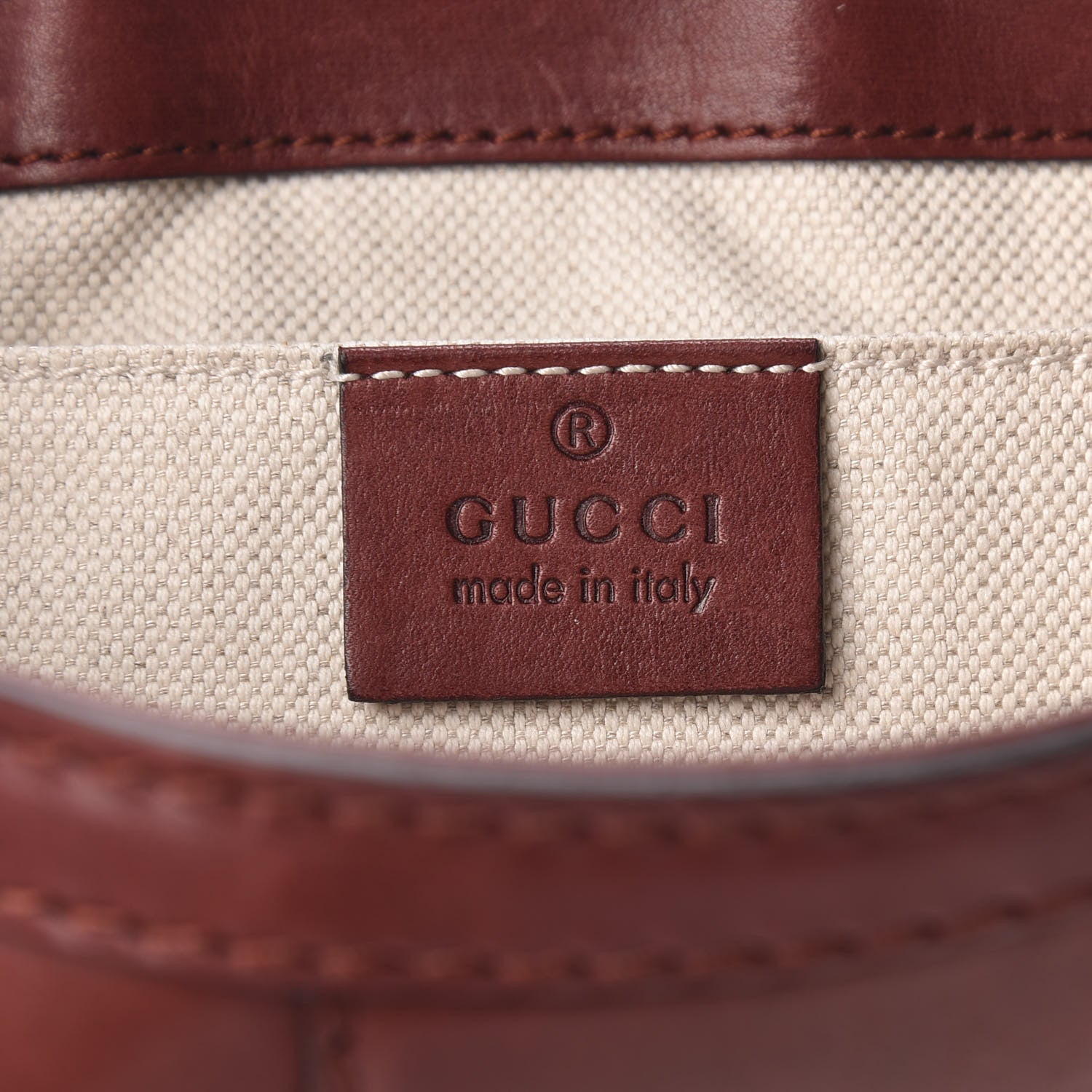 Gucci Calfskin Raccoon Tail Small Smilla Chain Bag Red 6 of 11