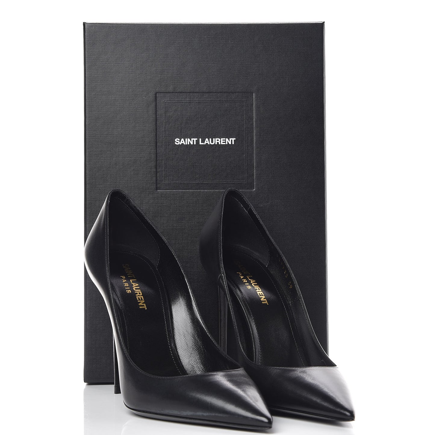 Calfskin Zoe 105 Pumps 39 Black