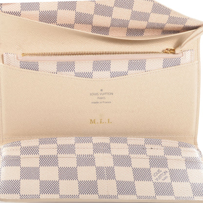 Louis Vuitton Damier Azur Josephine Wallet 6 of 8