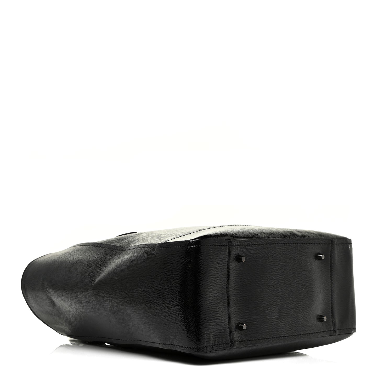 Patent Large Somerford Tote Black