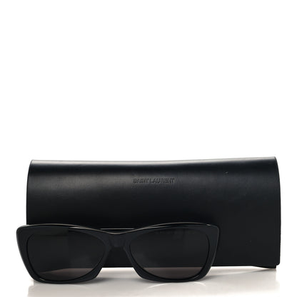 Saint Laurent Acetate Cat Eye Sunglasses SL 613 Black 7 of 7