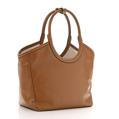 Miu Miu Soft Calf Softy Small Ivy Tote Bag Caramel 3 of 14