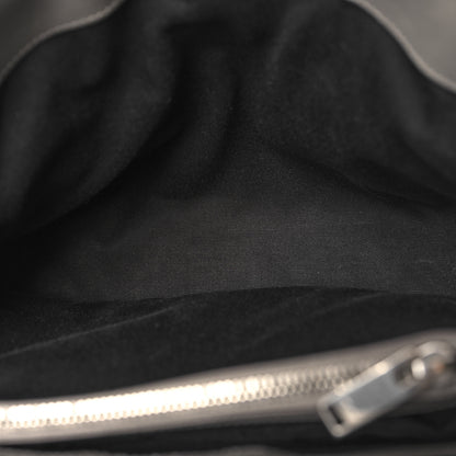 Saint Laurent Calfskin Y Quilted Monogram Medium Loulou Chain Satchel Oyster Grey 5 of 11