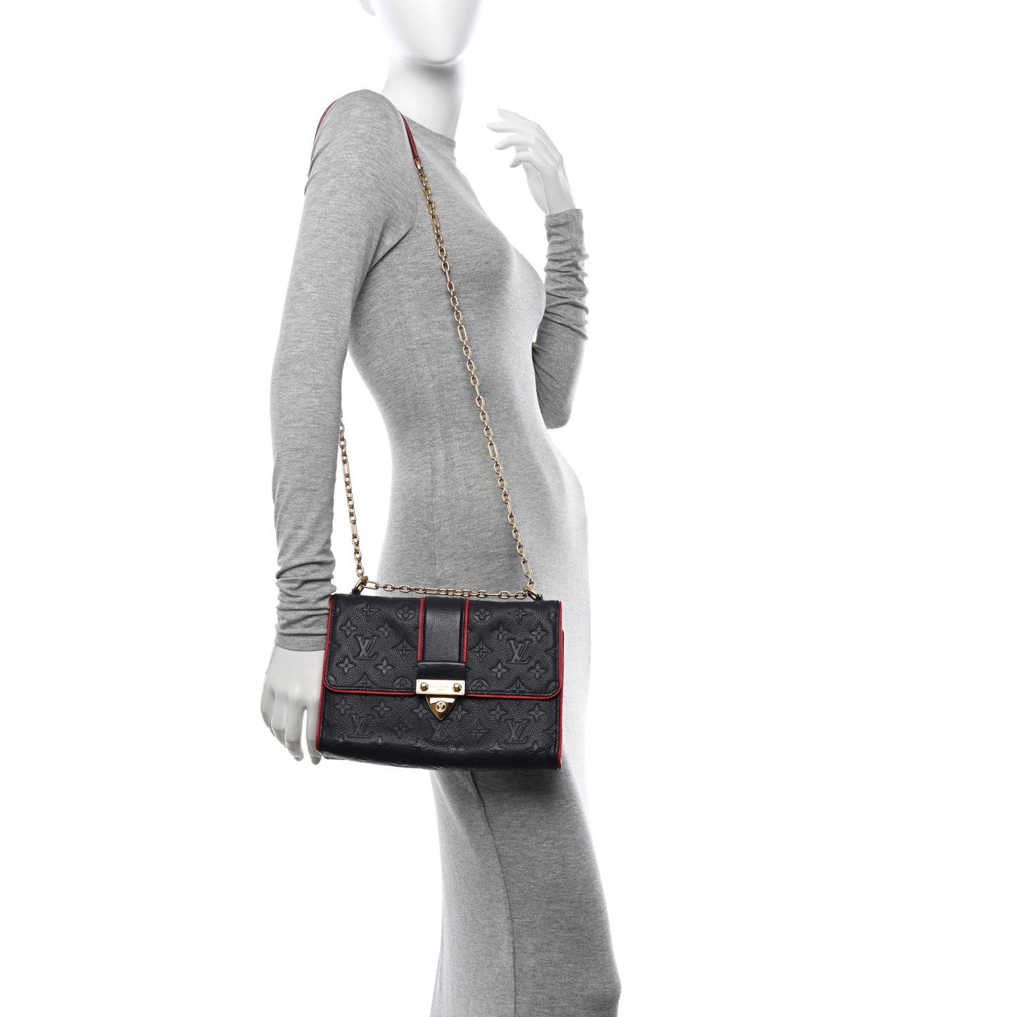 Empreinte Saint Sulpice PM Marine Rouge