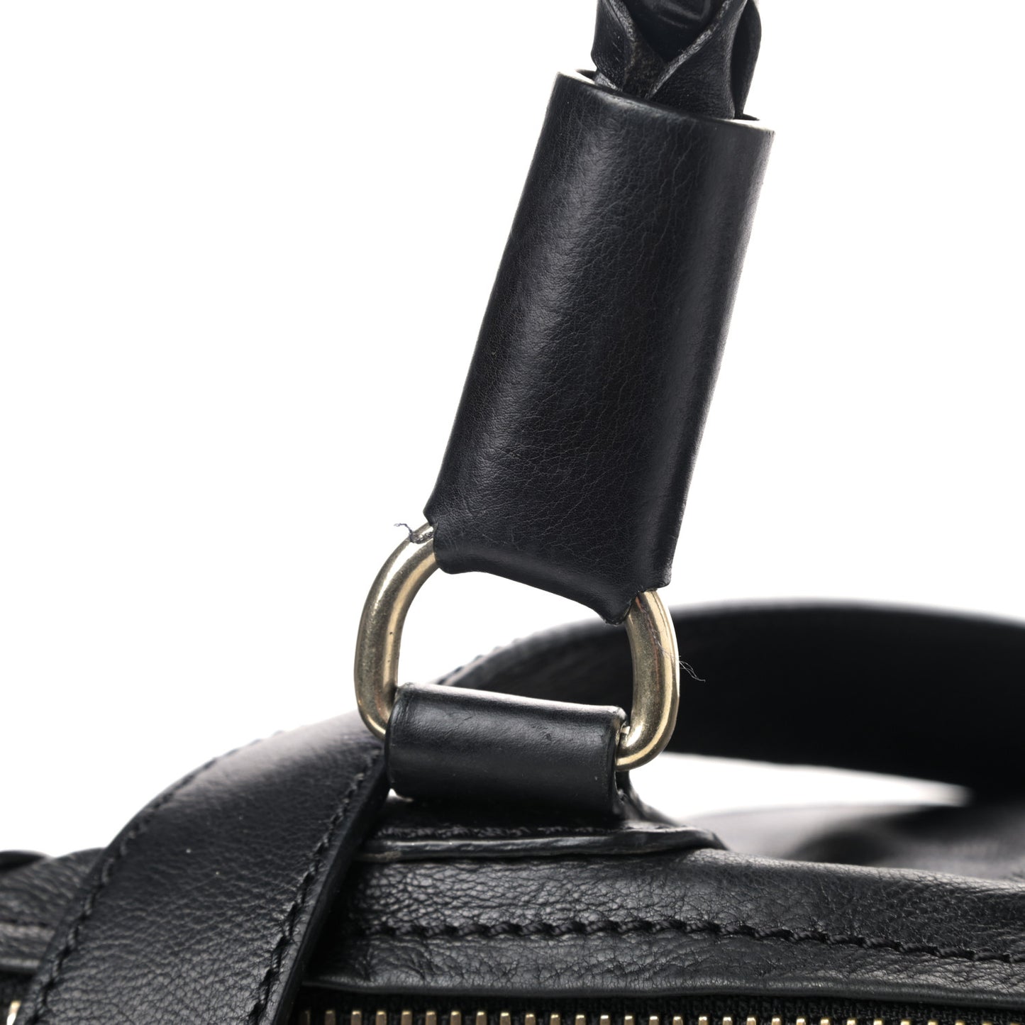 Calfskin Medium Braided Pandora Black