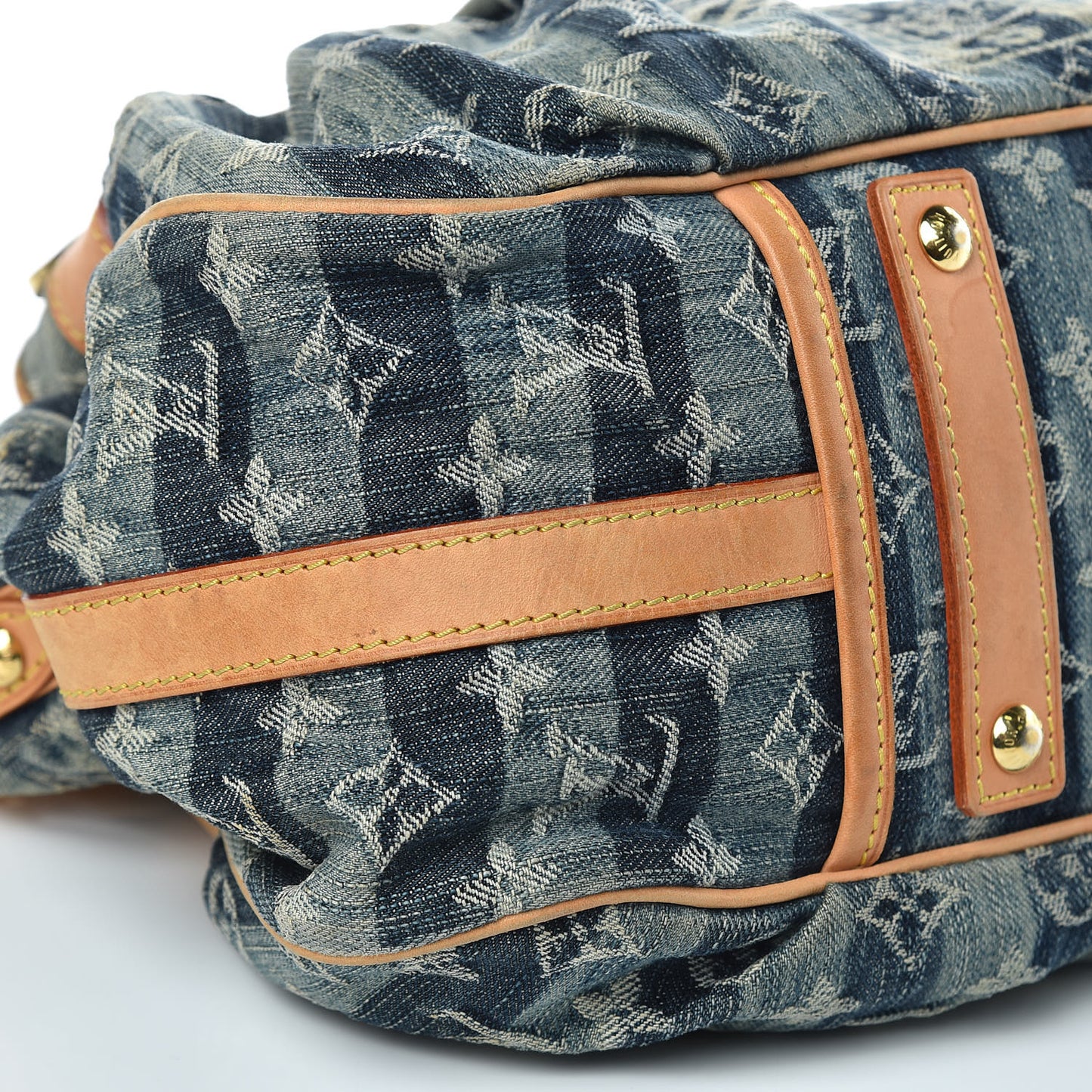Denim Raye Porte Epaule MM