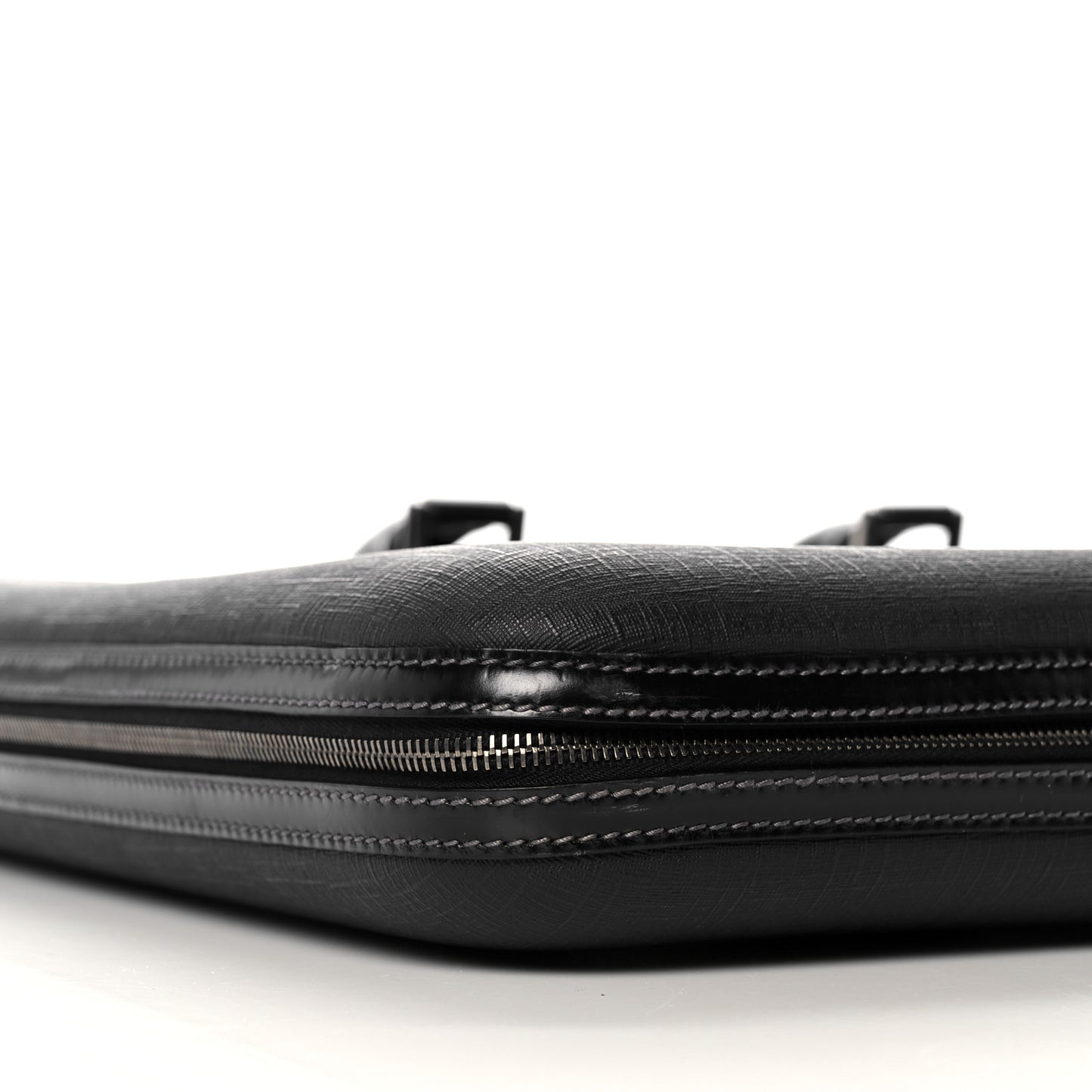 Coated Canvas Interlocking G Large Garment Hard Case Travel Bag Black