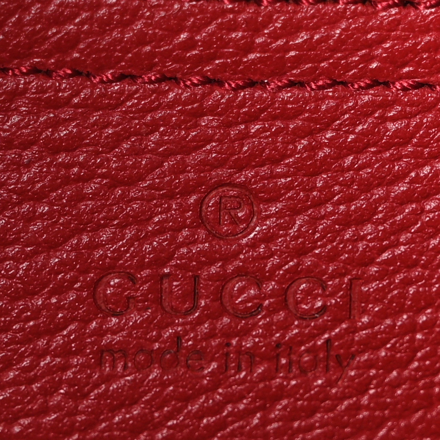 Gucci GG Supreme Monogram Small Queen Margaret Top Handle Bag Red 6 of 10