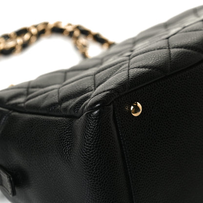 Chanel Caviar Quilted Petit Timeless Tote PTT Black 12 of 14