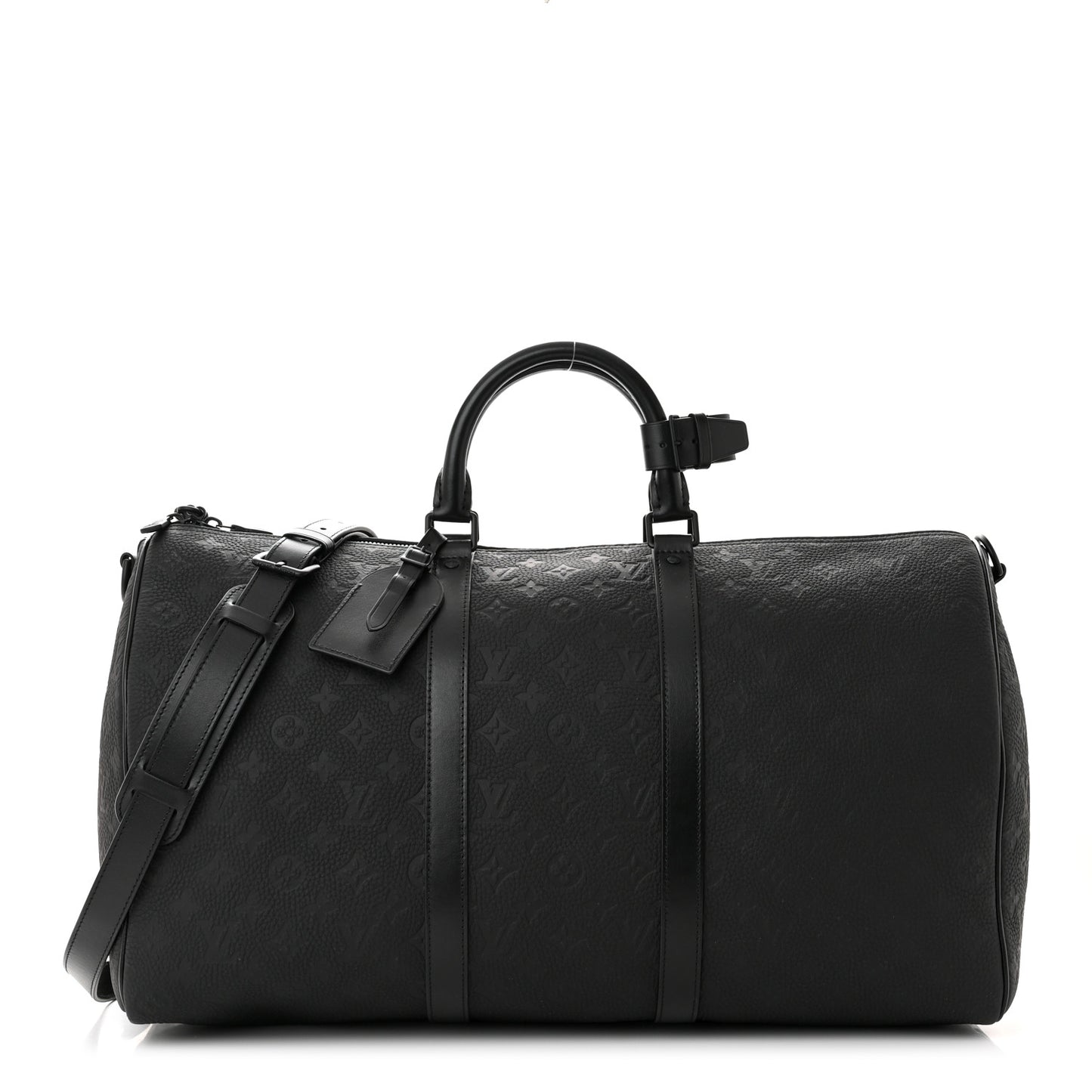 Taurillon Monogram Keepall Bandouliere 50 Black