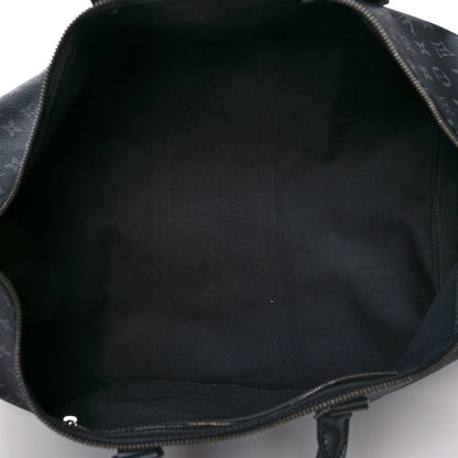 Louis Vuitton Monogram Eclipse Keepall Bandouliere 55 5 of 11