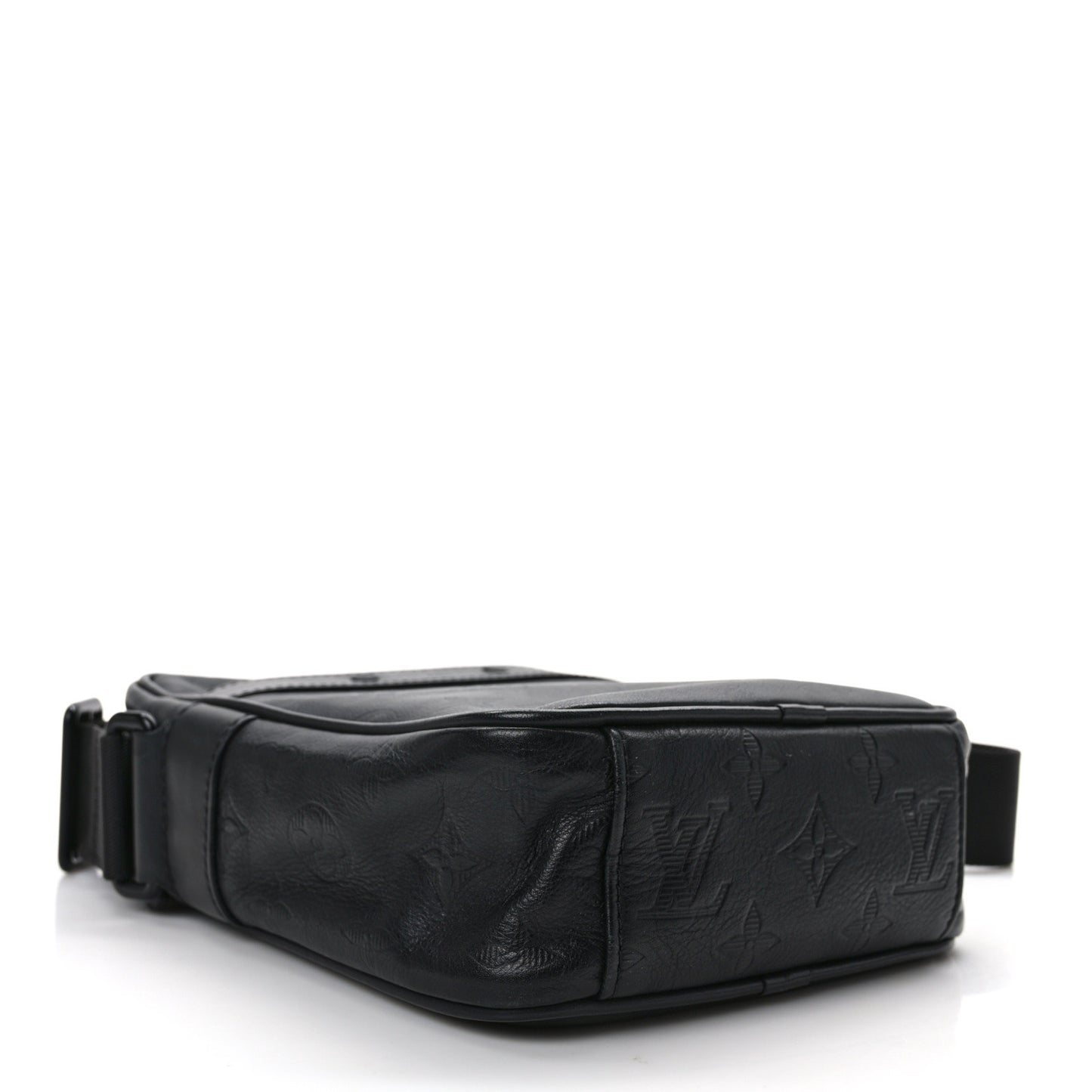 Calfskin Monogram Shadow Danube PM Black