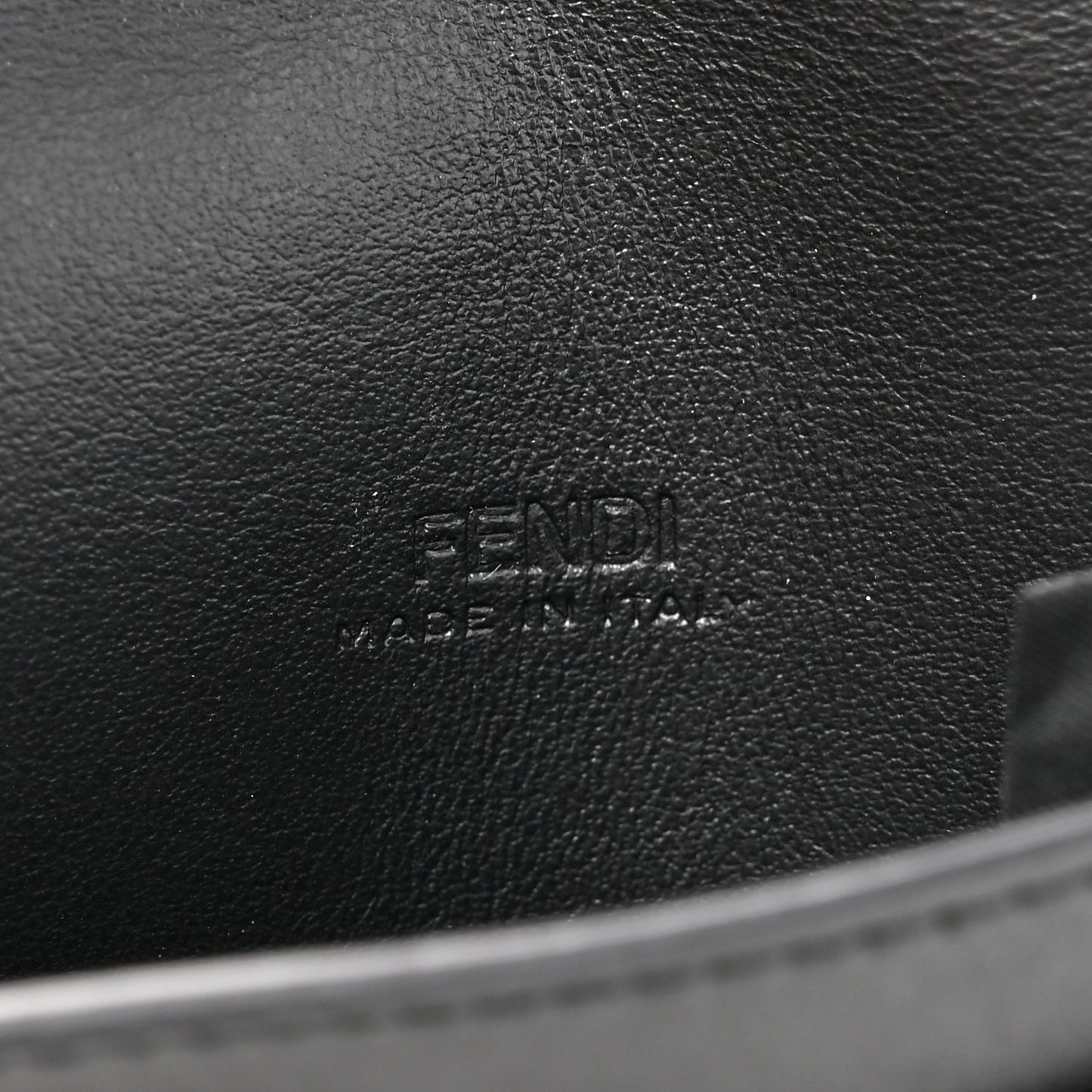 Vitello Liberty Studded Fold Over Card Holder Black