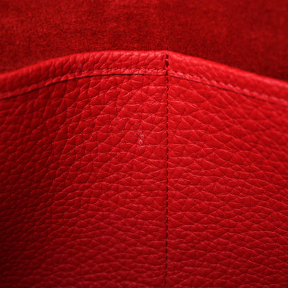Valentino Garavani Grained Calfskin Small Rockstud Shoulder Tote Rouge Pur 13 of 14