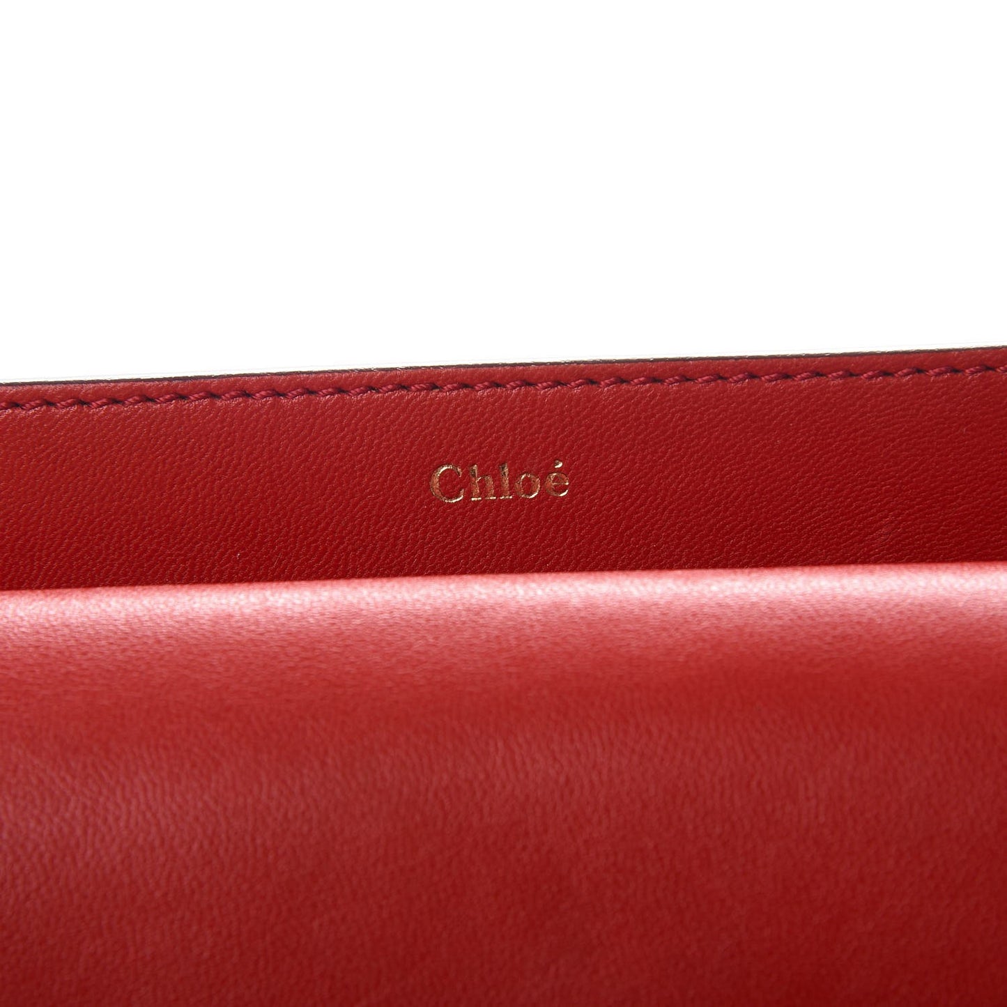 Calfskin Mini Georgia Crossbody Bag Paprika Red