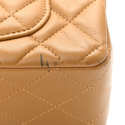 Chanel Lambskin Quilted Mini Rectangular Flap Camel 12 of 12