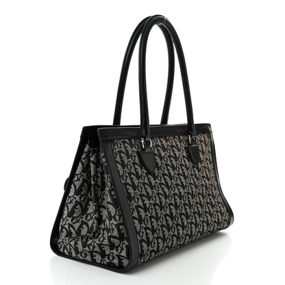 Christian Dior Monogram Tote Black 3 of 12
