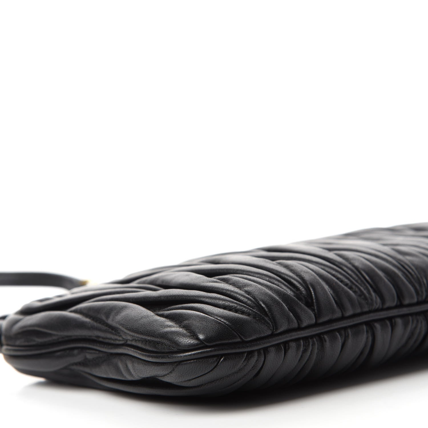 Miu Miu Nappa Matelasse Crossbody Clutch Black 6 of 10